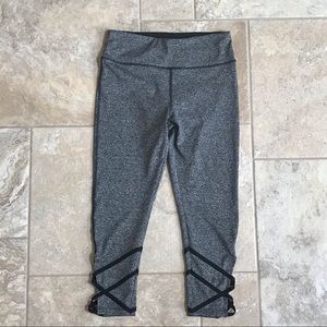 Black and grey leggings